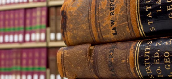 Legal books representing expertise in intellectual property, patents and designs
