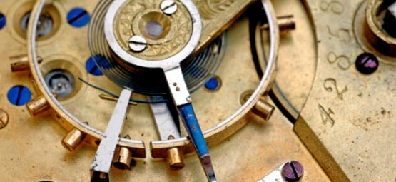 Watch mechanism representing mechanical invention